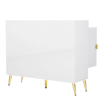 ModernLuxe 11-Tier Modern Wood Shoe Cabinet with Adjustable Shelves 9 ModernLuxe 11-Tier Modern Wood Shoe Cabinet with Adjustable Shelves - Image 7