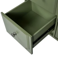 ModernLuxe 30" Retro-Style Freestanding Bathroom Vanity with Ceramic Sink - Green -Luxe Furniture Sale GUEST db7d56f5 5f06 493d aeec 207196b8b9dd