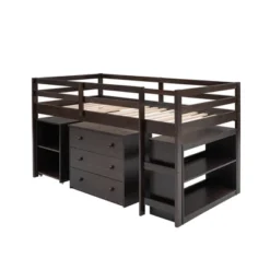 ModernLuxe Low Twin Loft Bed with Rolling Desk and Storage Cabinet 17 ModernLuxe Low Twin Loft Bed with Rolling Desk and Storage Cabinet -Luxe Furniture Sale GUEST dbd98851 41c7 4e8c 84d2 993deb783322
