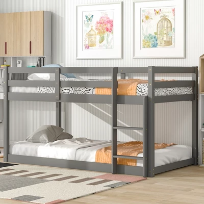 ModernLuxe Twin Size Loft Bed with Integrated Safety Rail and Ladder 3 ModernLuxe Twin Size Loft Bed with Integrated Safety Rail and Ladder