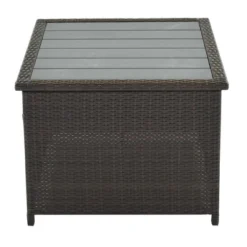 ModernLuxe 9-Piece Outdoor Rattan Sectional Conversation Set with Ottoman & Table -Luxe Furniture Sale GUEST dd0ccfd3 7cdd 44f7 a438 e01b85e93116