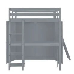 ModernLuxe Loft Bed with Integrated Wardrobe, Desk, and Storage Shelves 19 ModernLuxe Loft Bed with Integrated Wardrobe, Desk, and Storage Shelves -Luxe Furniture Sale GUEST dd5dfe85 18bd 4ea2 82d3 7dc451041cb8