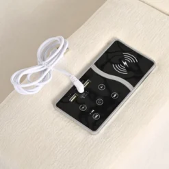 105.9" Upholstered Modular Sofa With USB Charge Ports, Wireless Charging And Built-in Bluetooth Speaker-ModernLuxe 27 105.9" Upholstered Modular Sofa With USB Charge Ports, Wireless Charging And Built-in Bluetooth Speaker-ModernLuxe -Luxe Furniture Sale GUEST de1e2dc8 613f 47e0 8211 532316e17e83