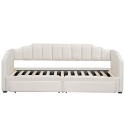 ModernLuxe Twin XL to King Extendable Storage Daybed with LED Lights 12 ModernLuxe Twin XL to King Extendable Storage Daybed with LED Lights -Luxe Furniture Sale GUEST df351588 cef4 458f bf1f 5f1ba1a91046