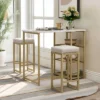 Modernluxe 3-piece Dining Set With Faux Marble Countertop And Bar Stools-Modern -Luxe Furniture Sale GUEST e0c7ff3b c8a7 462e a056 edd9b889793b