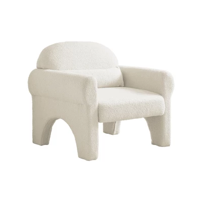 Modern Boucle Upholstered 2 Piece Set/Loveseat/1 Seat Sofa Couches With Armrests, And Tufted Legs 4A - ModernLuxe 5 Modern Boucle Upholstered 2 Piece Set/Loveseat/1 Seat Sofa Couches With Armrests, And Tufted Legs 4A - ModernLuxe - Image 3