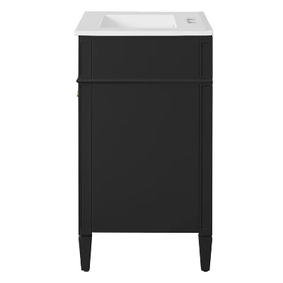 ModernLuxe 24-Inch Bathroom Vanity with Ceramic Sink and Storage Cabinet 12 ModernLuxe 24-Inch Bathroom Vanity with Ceramic Sink and Storage Cabinet - Image 10