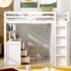 ModernLuxe Twin Loft Bed with Desk, Drawers, and Wardrobe -Luxe Furniture Sale GUEST e37be5f0 76e1 4198 8a55 fdc598ea33cb