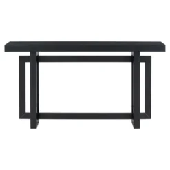 ModernLuxe 59.1" Industrial Console Table with Concrete Texture Finish 15 ModernLuxe 59.1" Industrial Console Table with Concrete Texture Finish -Luxe Furniture Sale GUEST e582a0c3 a867 4951 83b4 eb48ff03b8f6