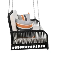 ModernLuxe 2-Seater Patio PE Wicker Porch Swing with Cushions and Chains 17 ModernLuxe 2-Seater Patio PE Wicker Porch Swing with Cushions and Chains -Luxe Furniture Sale GUEST e8ec8617 9a01 4dfb a237 8aa17b4294d1