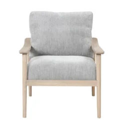 ModernLuxe Retro Accent Chair with Solid Wood Frame & Slatted Back -Luxe Furniture Sale GUEST e9e66985 8f14 4af3 bb4e c2bab441f2cd