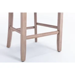 Set Of 2 Velvet Upholstered Barstools With Button Tufted Decoration, Chrome Nailhead Trim And Wooden Legs-ModernLuxe -Luxe Furniture Sale GUEST eab4a5dc b0a5 4deb 9861 997fc43038ae