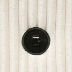 U-Shaped Modular Sofa With Storage Lounge Chair, 6-Seater Oversized Sofa With USB Interface - ModernLuxe -Luxe Furniture Sale GUEST ec4f4ada 0913 4a83 a124 5d94f3e90f26