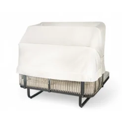 57"W Outdoor Daybed Sunbed, Patio Rattan Chaise Lounge With Canopy, Detachable Pillows For Patio, Backyard, Pool -ModernLuxe 29 57"W Outdoor Daybed Sunbed, Patio Rattan Chaise Lounge With Canopy, Detachable Pillows For Patio, Backyard, Pool -ModernLuxe -Luxe Furniture Sale GUEST ec59932f 26d1 4cb1 90a4 ed7cc6f6ec2f