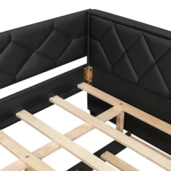 ModernLuxe Full XL Upholstered Daybed with Trundle and App-Controlled LED Lights 23 ModernLuxe Full XL Upholstered Daybed with Trundle and App-Controlled LED Lights -Luxe Furniture Sale GUEST ed0fdbd9 423a 432a 9868 582667df54f0