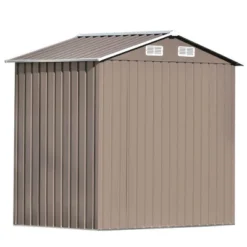 ModernLuxe 6ft x 4ft Metal Outdoor Storage Shed with Vents and Foundation -Luxe Furniture Sale GUEST f0e7cf9d bd28 4755 bca1 710f4d1c1fb9