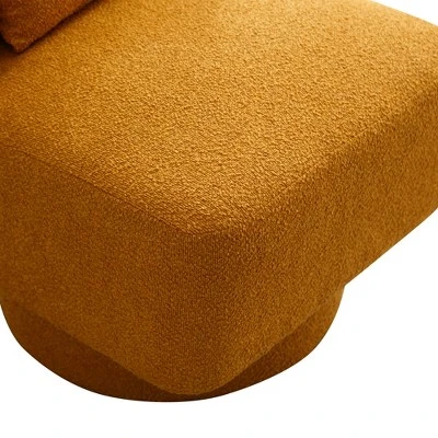 20.6" Modern Comfortable 360 Degree Swivel Accent Chair - ModernLuxe 14 20.6" Modern Comfortable 360 Degree Swivel Accent Chair - ModernLuxe - Image 12