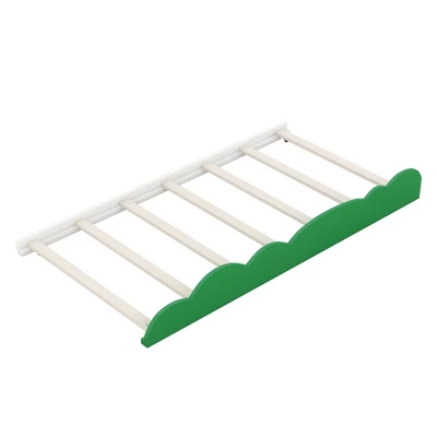 Twin Size Daybed With Desk, Green Tree Shape Shelves-ModernLuxe 10 Twin Size Daybed With Desk, Green Tree Shape Shelves-ModernLuxe - Image 8