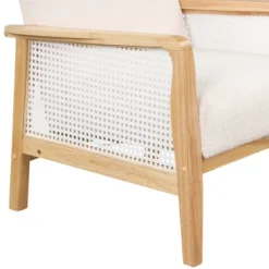 Mid-Century Velvet Upholstered Accent Chair, Armchair With Rattan Mesh-ModernLuxe 27 Mid-Century Velvet Upholstered Accent Chair, Armchair With Rattan Mesh-ModernLuxe -Luxe Furniture Sale GUEST f3f46aea bff1 4b6a bbc4 34a7ef5acfca