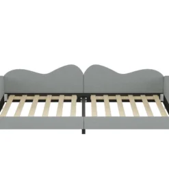 Full/Twin Size Upholstered Daybed With Cloud-Shaped Backrest 4Q - ModernLuxe -Luxe Furniture Sale GUEST f43140de 9ff5 4dc0 928e e33e42213bc6
