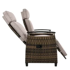 ModernLuxe Patio Recliner Loveseat with Adjustable Backrest & Storage Table -Luxe Furniture Sale GUEST f442a897 c2c4 4410 a85c 0e5ba50e47ad