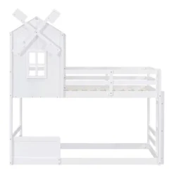 ModernLuxe Twin Over Twin Bunk Bed with Roof, Window, and Whimsical Windmill 14 ModernLuxe Twin Over Twin Bunk Bed with Roof, Window, and Whimsical Windmill -Luxe Furniture Sale GUEST f58c6ea6 a744 4778 9345 8b0dcde1bace