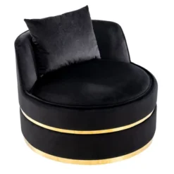 ModernLuxe Velvet Swivel Barrel Accent Chair with Plush Lumbar Cushion 22 ModernLuxe Velvet Swivel Barrel Accent Chair with Plush Lumbar Cushion -Luxe Furniture Sale GUEST f6e3b5db 434d 4b24 9cd7 b6b51d722368