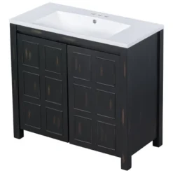 36" Bathroom Vanity With Sink, Espresso - ModernLuxe 18 36" Bathroom Vanity With Sink, Espresso - ModernLuxe -Luxe Furniture Sale GUEST f71d8382 de83 4a0e a9c4 bb056fc55471