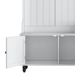 40" 3-in-1 Design Hall Tree With 4 Hooks, Coat Hanger And Entryway Storage Bench - ModernLuxe -Luxe Furniture Sale GUEST f8f42f4e fe1a 4af2 a1fd 601330ddddbe