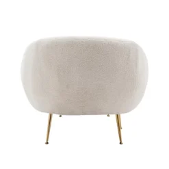 Modern Accent Chair, Teddy Short Plush Particle Velvet Armchair With Ottoman-ModernLuxe 17 Modern Accent Chair, Teddy Short Plush Particle Velvet Armchair With Ottoman-ModernLuxe -Luxe Furniture Sale GUEST fa163a6d 55ae 41c6 acaf 90fb36e81d40