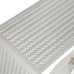 27.56" 3-Tier Storage Shelf Glass Door Wall Cabinet With Characteristic Woven Pattern - ModernLuxe 19 27.56" 3-Tier Storage Shelf Glass Door Wall Cabinet With Characteristic Woven Pattern - ModernLuxe -Luxe Furniture Sale GUEST fa6510b6 fb8f 41a8 813d cf14c1a0d114