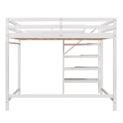 ModernLuxe Full Size Loft Bed with Integrated Staircase Storage & Safety Guardrails -Luxe Furniture Sale GUEST fa9cbed0 d262 4911 b8ce 409115d760fd