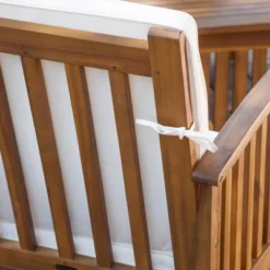 ModernLuxe 4-Piece Outdoor Acacia Wood Seating Group with Removable Cushions 12 ModernLuxe 4-Piece Outdoor Acacia Wood Seating Group with Removable Cushions -Luxe Furniture Sale GUEST fbe33979 e011 4e84 a5b3 fbd4094b341c