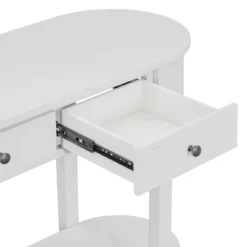 Elegant Retro Console Table With Curved Design And Smooth Glaze For Entryways, Living Rooms And Hallways - ModernLuxe 27 Elegant Retro Console Table With Curved Design And Smooth Glaze For Entryways, Living Rooms And Hallways - ModernLuxe -Luxe Furniture Sale GUEST fd0e23d3 0907 4c2f a7b3 1dad3ac28304