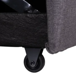 87.4"W Modern L-Shaped Sectional Sofa, Elegant Upholstered Sleeper Sofa Bed With Storage Chaise & 2 Throw Pillows, Gray - ModernLuxe 25 87.4"W Modern L-Shaped Sectional Sofa, Elegant Upholstered Sleeper Sofa Bed With Storage Chaise & 2 Throw Pillows, Gray - ModernLuxe -Luxe Furniture Sale GUEST fe1c2509 01a9 4523 aa53 ca8e01cdf1e2